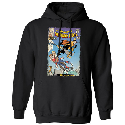 Classic Unisex Hoodie - QQ9BUR4J - Black - 1
