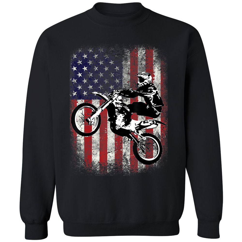 Classic Unisex Sweatshirt - 93QV8G52 - Black - 1