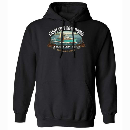 Classic Unisex Hoodie - A1ZMRVYU - Black - 1