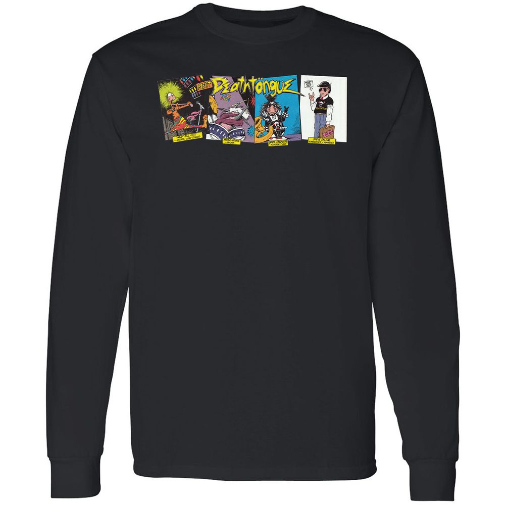 Long Sleeve T-Shirt - 56T883YL - Black - 1