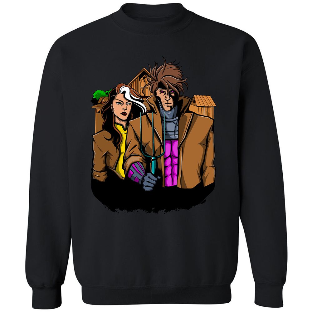 Classic Unisex Sweatshirt - ZM6EJPCK - Black - 1