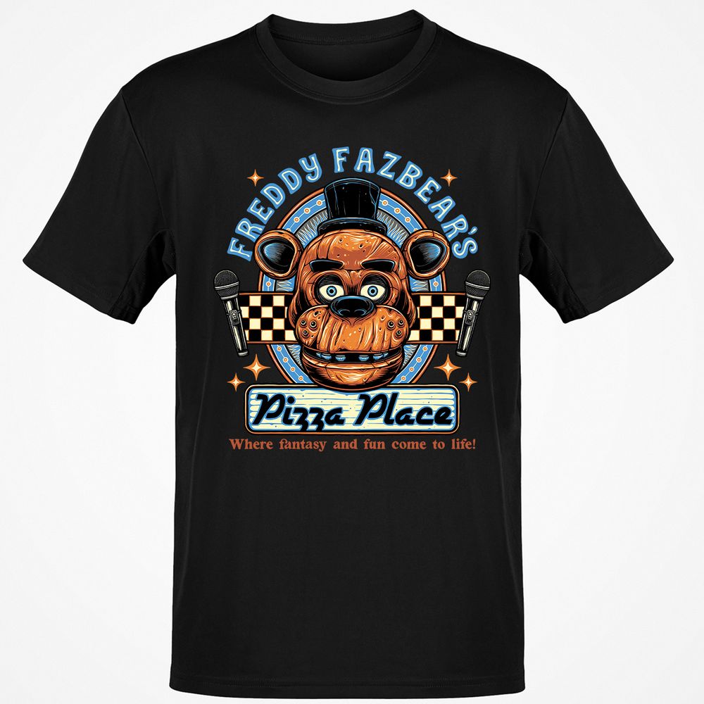 Classic Unisex T-Shirt - TNTWH7MU - Black - 1