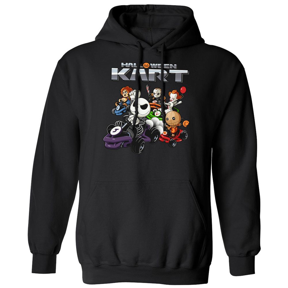 Classic Unisex Hoodie - XH5BTHL8 - Black - 1