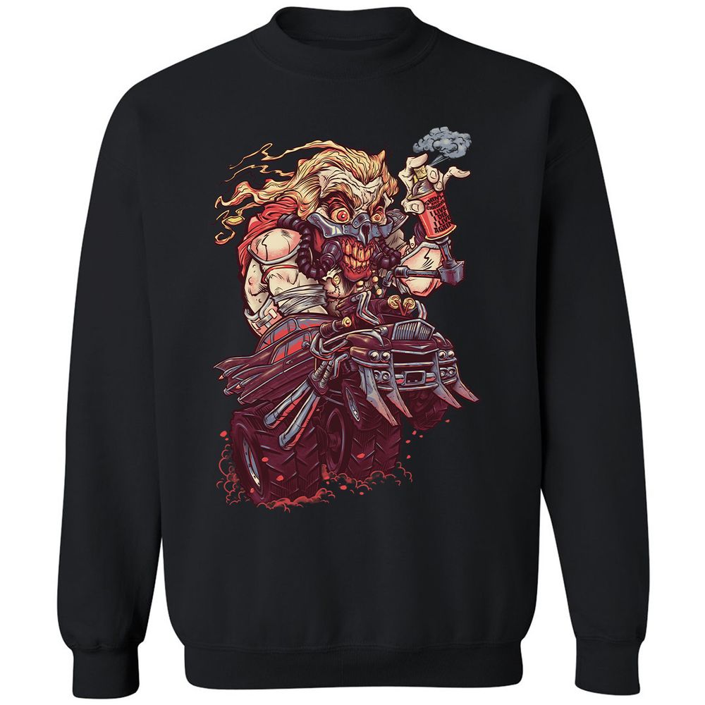 Classic Unisex Sweatshirt - CK3YUQ82 - Black - 1