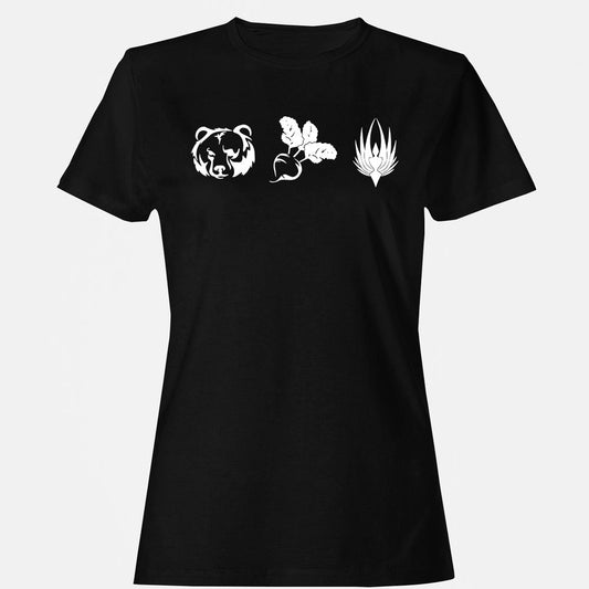 Women's T-Shirt - 98P1QCK9 - Black - 1