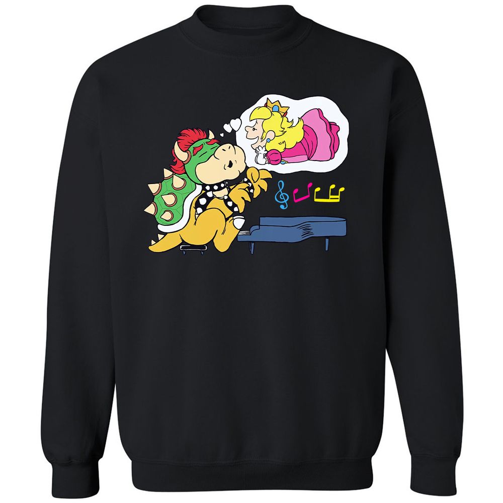 Classic Unisex Sweatshirt - UJXE1627 - Black - 1
