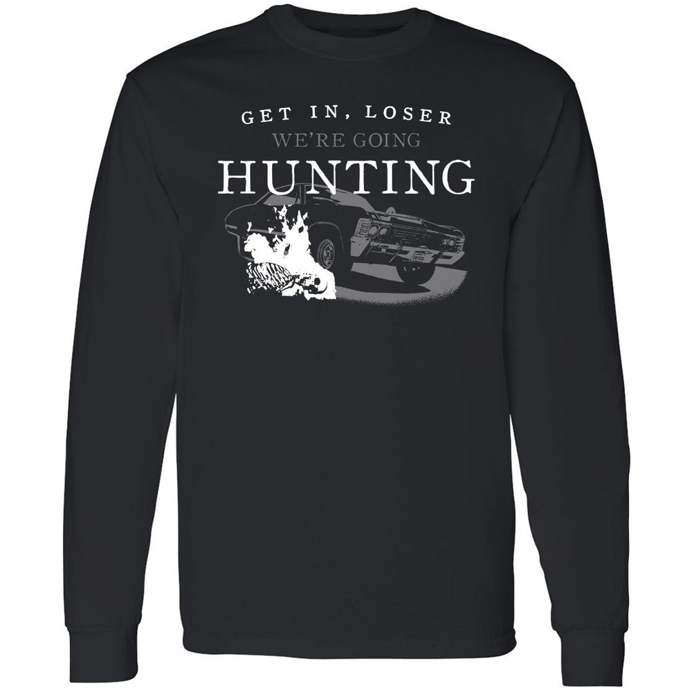 Long Sleeve T-Shirt - DZS9XSV4 - Black - 1