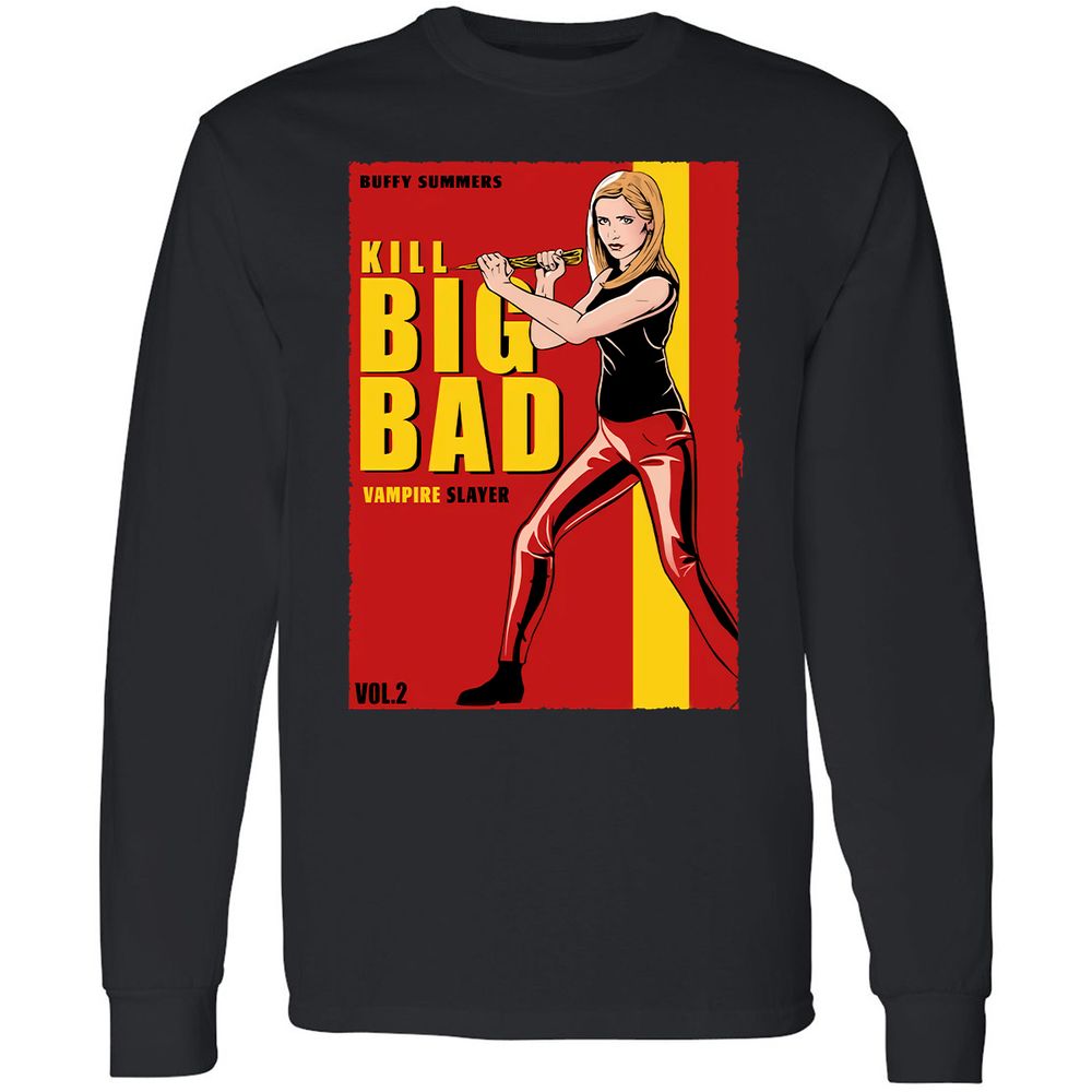 Long Sleeve T-Shirt - CSUPB9DF - Black - 1