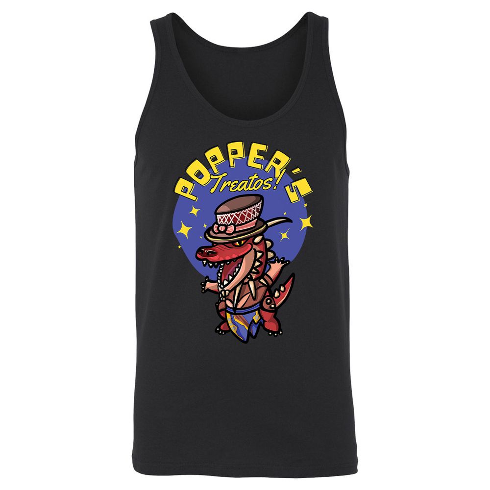 Unisex Jersey Tank - VE2RD9BD - Black - 1