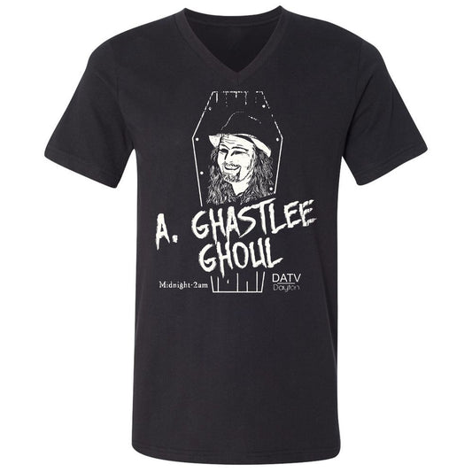 Unisex V-Neck T-Shirt - 3RVJ42AM - Black - 1