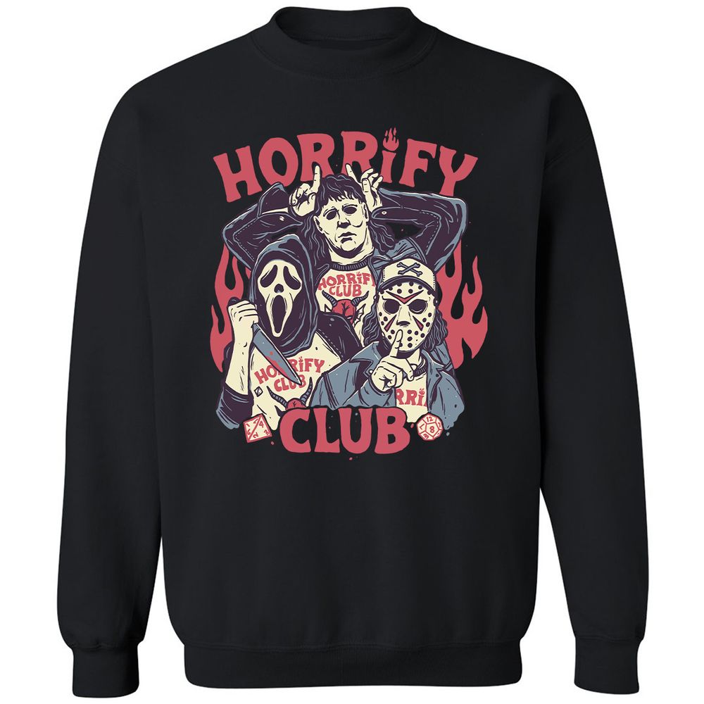 Classic Unisex Sweatshirt - V9EEV8XK - Black - 1