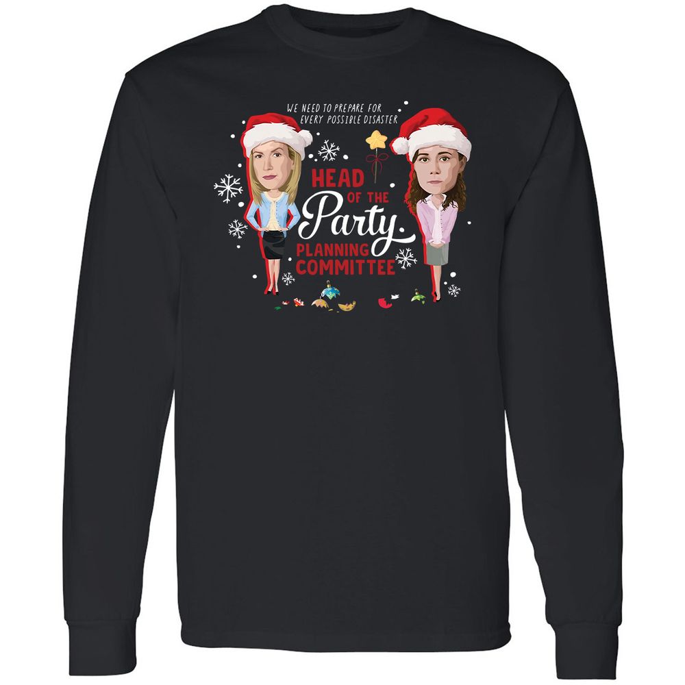 Head Of The Party Planning Committee Christmas - Black - 1