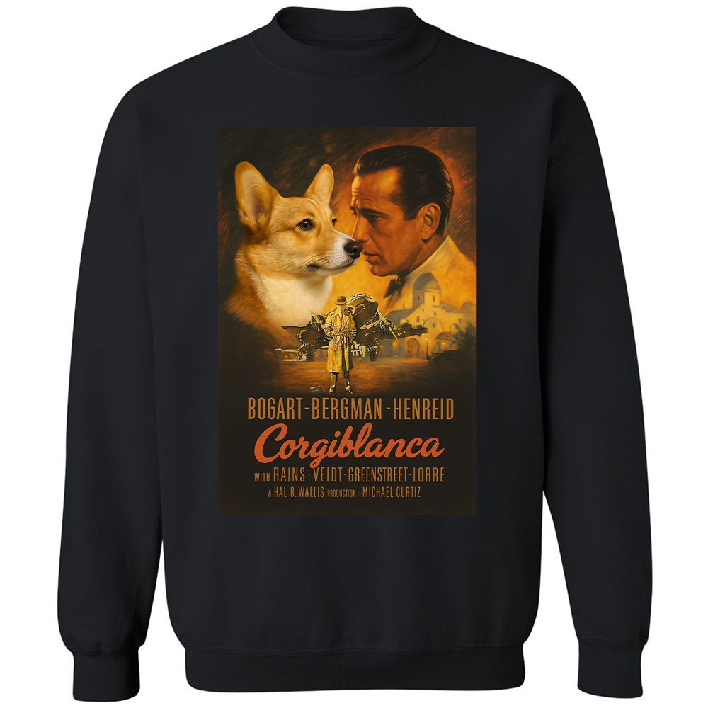 Classic Unisex Sweatshirt - UJ4RNZRB - Black - 1