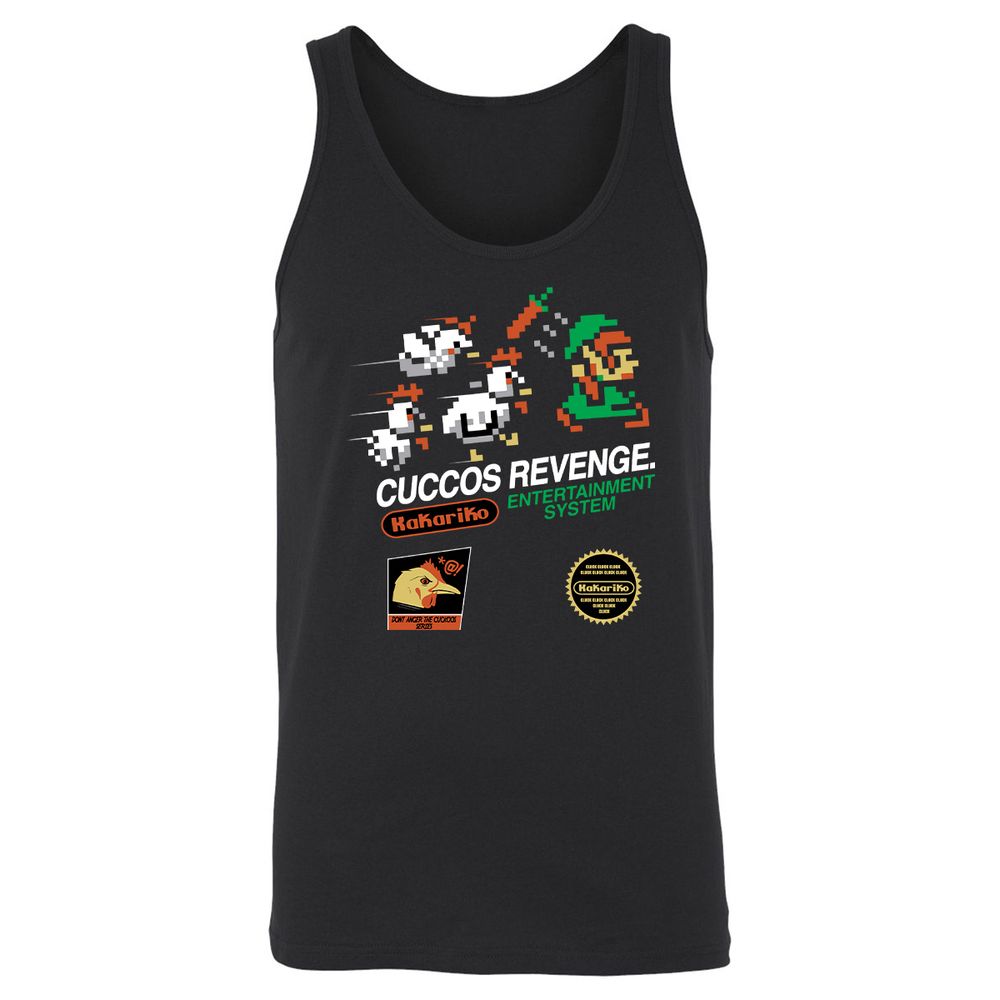 Unisex Jersey Tank - QNPRBJ9S - Black - 1