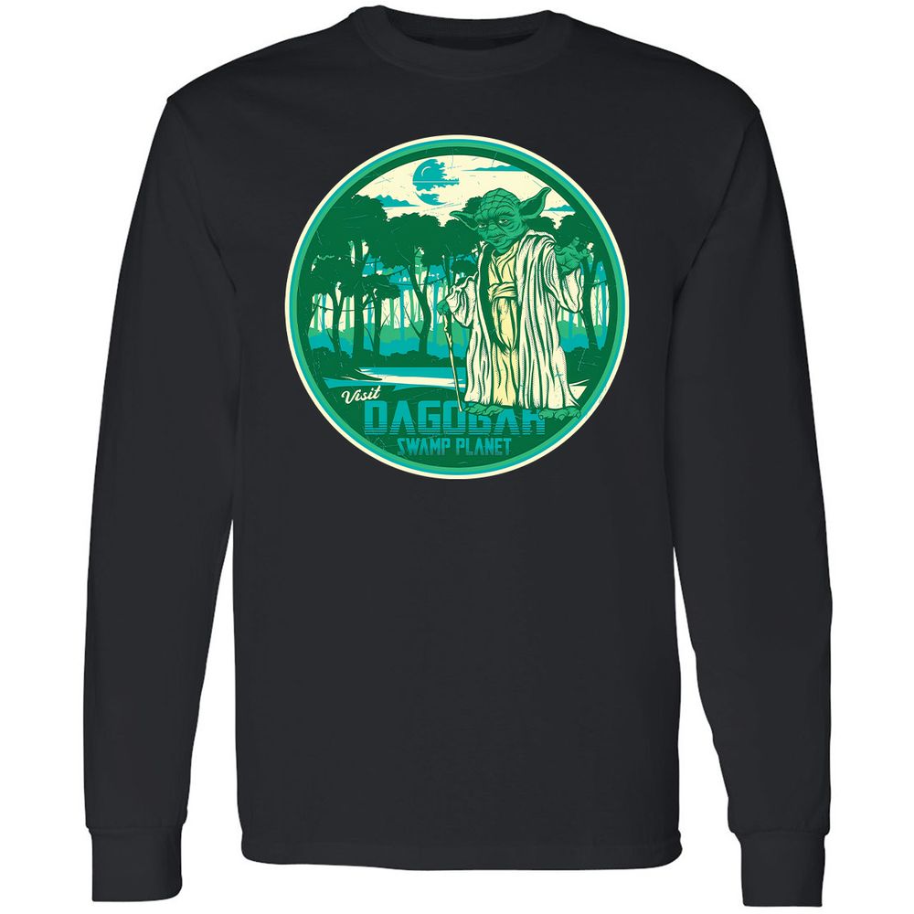 Long Sleeve T-Shirt - B4JVWPYA - Black - 1