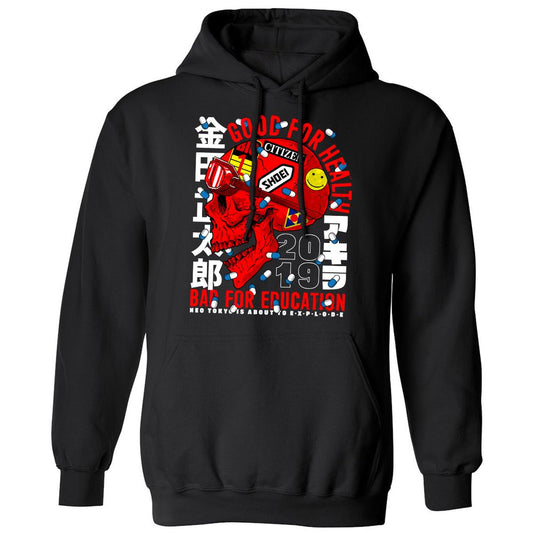Classic Unisex Hoodie - N2TQ971G - Black - 1