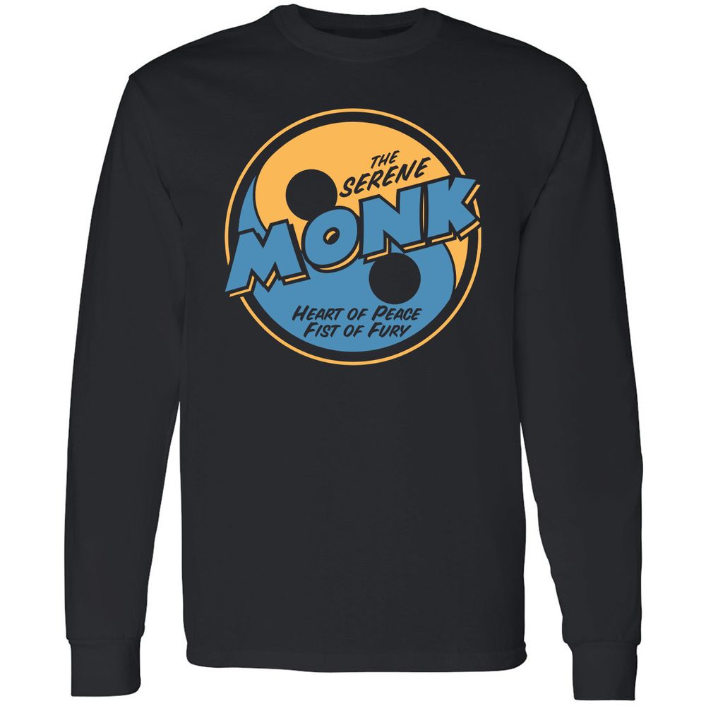 Long Sleeve T-Shirt - D8BUC3CR - Black - 1