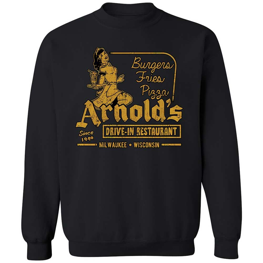 Classic Unisex Sweatshirt - VLFYXTDF - Black - 1