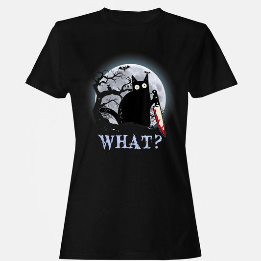 Women's T-Shirt - PDMQV7FQ - Black - 1