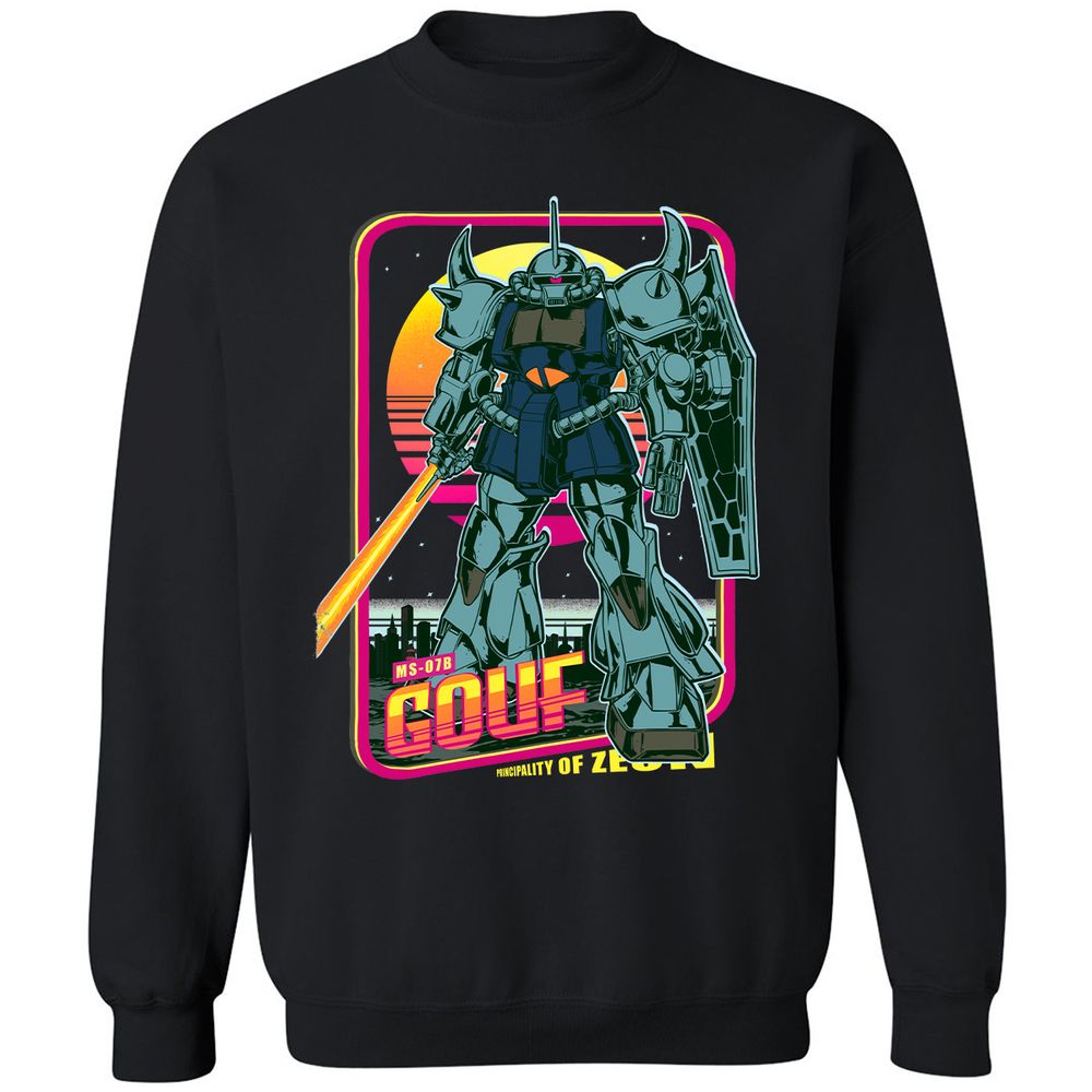 Classic Unisex Sweatshirt - VX2FJ48T - Black - 1