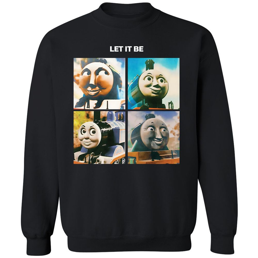 Classic Unisex Sweatshirt - ZPNL37M7 - Black - 1