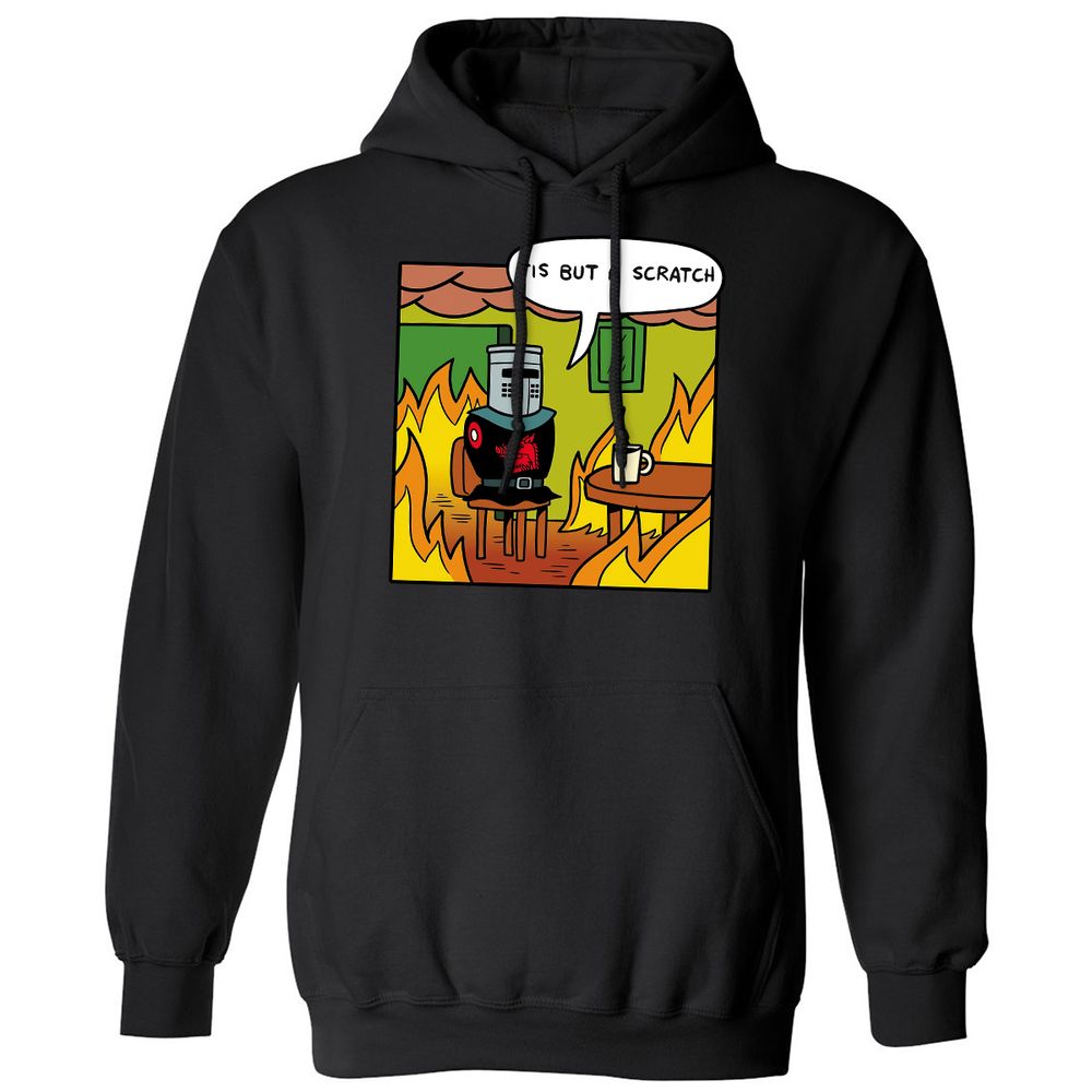 Classic Unisex Hoodie - 2Q1NLVA3 - Black - 1