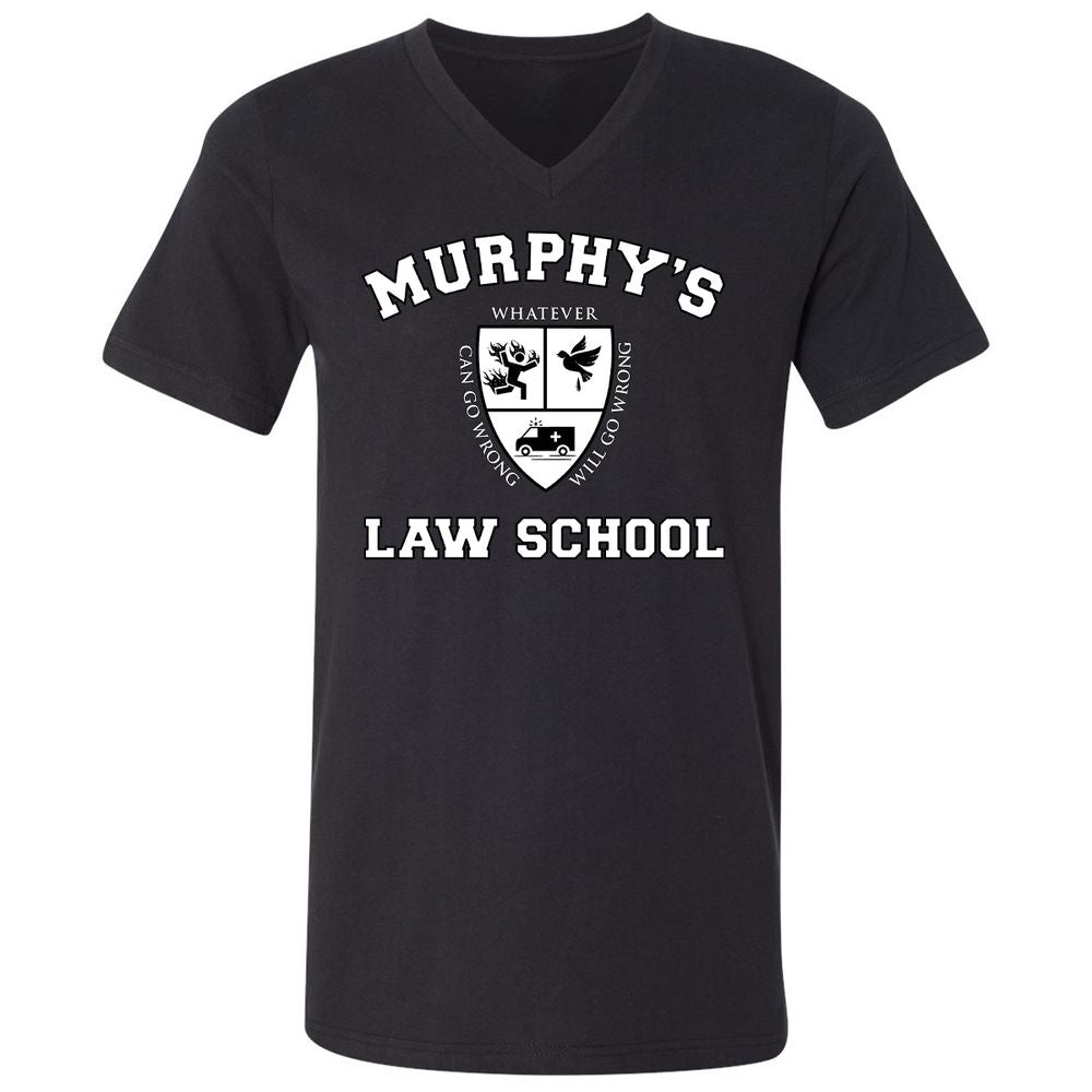 Unisex V-Neck T-Shirt - ATPMM9DS - Black - 1