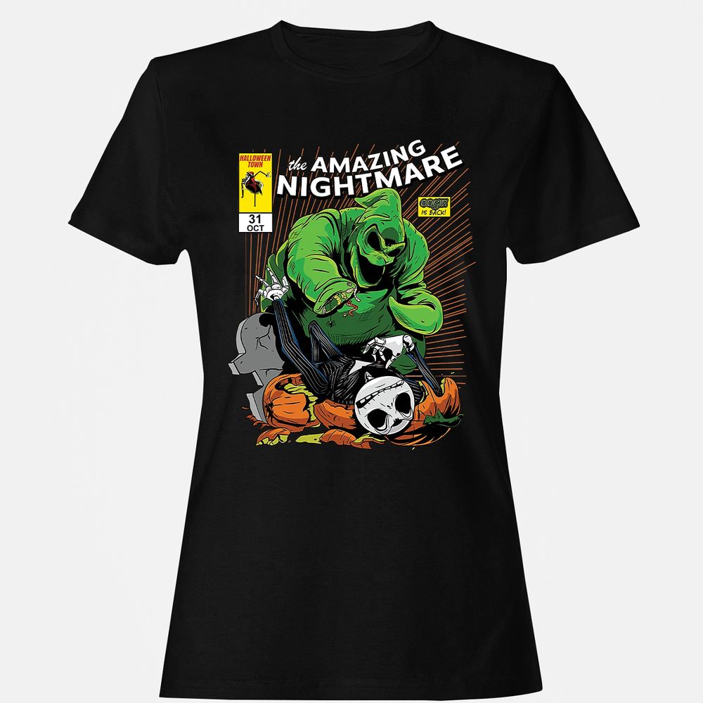 Women's T-Shirt - WAY6DSTZ - Black - 1