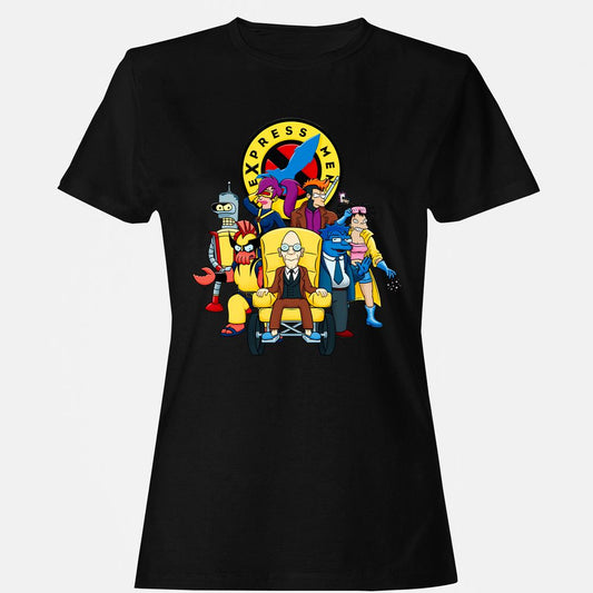 Women's T-Shirt - FSP8BEL9 - Black - 1