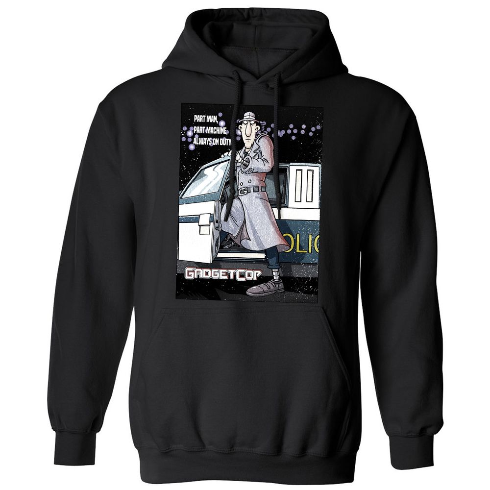 Classic Unisex Hoodie - M95QQ8C7 - Black - 1