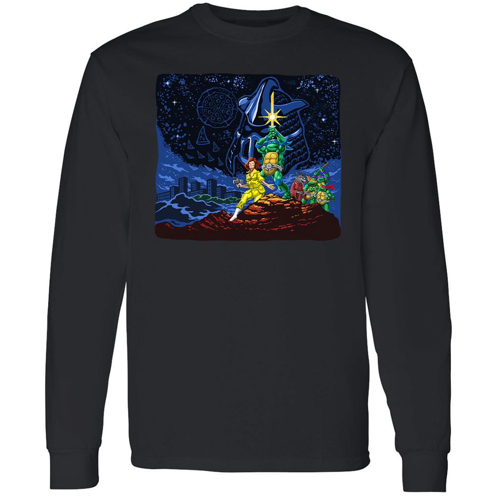 Long Sleeve T-Shirt - RVUE4867 - Black - 1