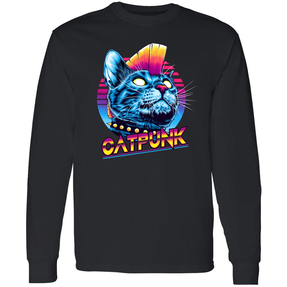 Long Sleeve T-Shirt - 3H9GG9FX - Black - 1