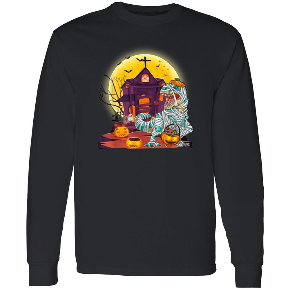 Long Sleeve T-Shirt - 6HC4EKHY - Black - 1