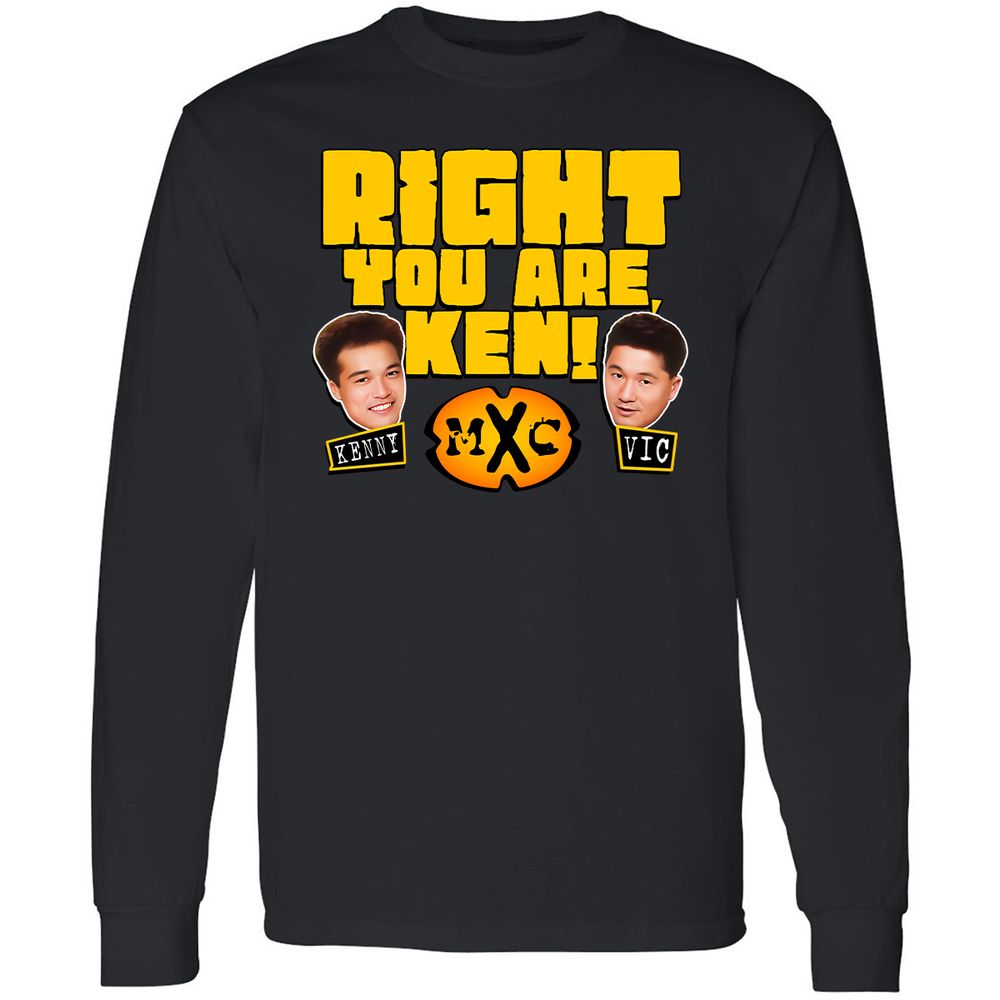 RIGHT YOU ARE, KEN! - Black - 1