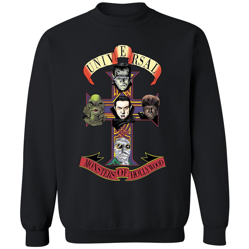 Classic Unisex Sweatshirt - UQ18CB5N - Black - 1