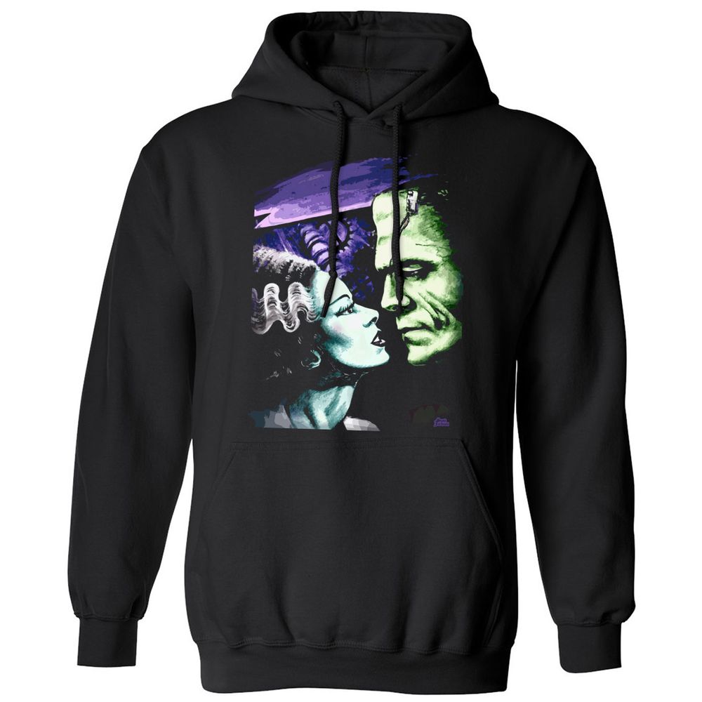 Classic Unisex Hoodie - A98Q76J8 - Black - 1