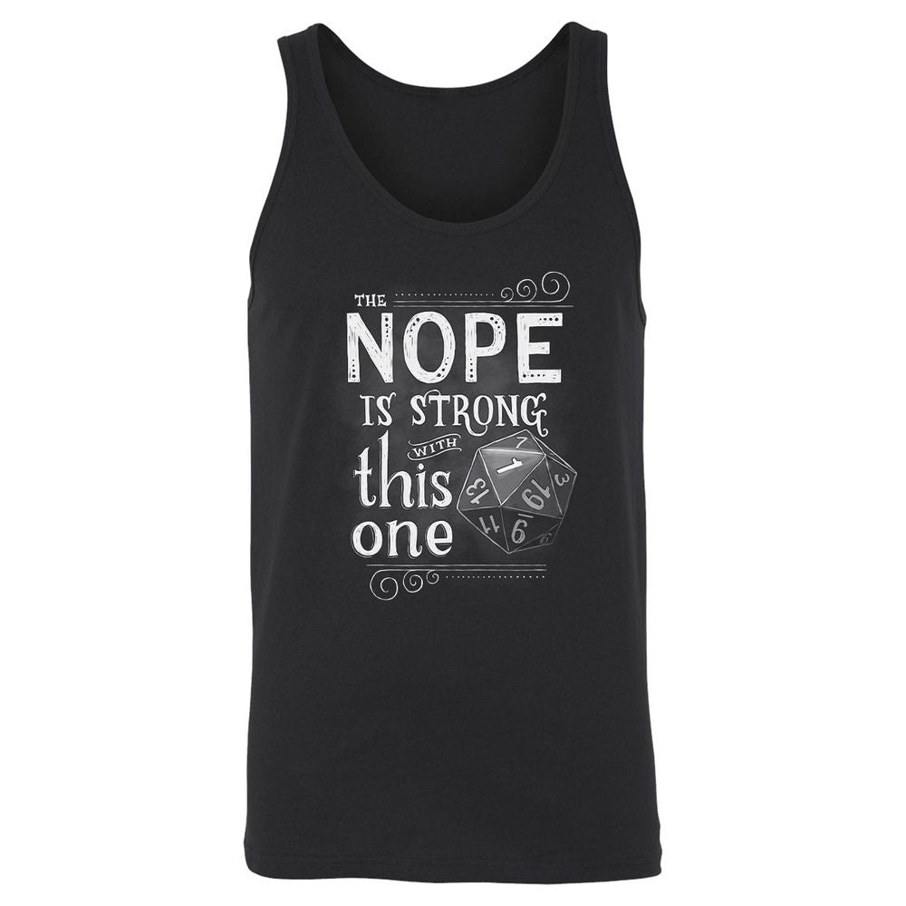 Unisex Jersey Tank - Y96HA5SC - Black - 1