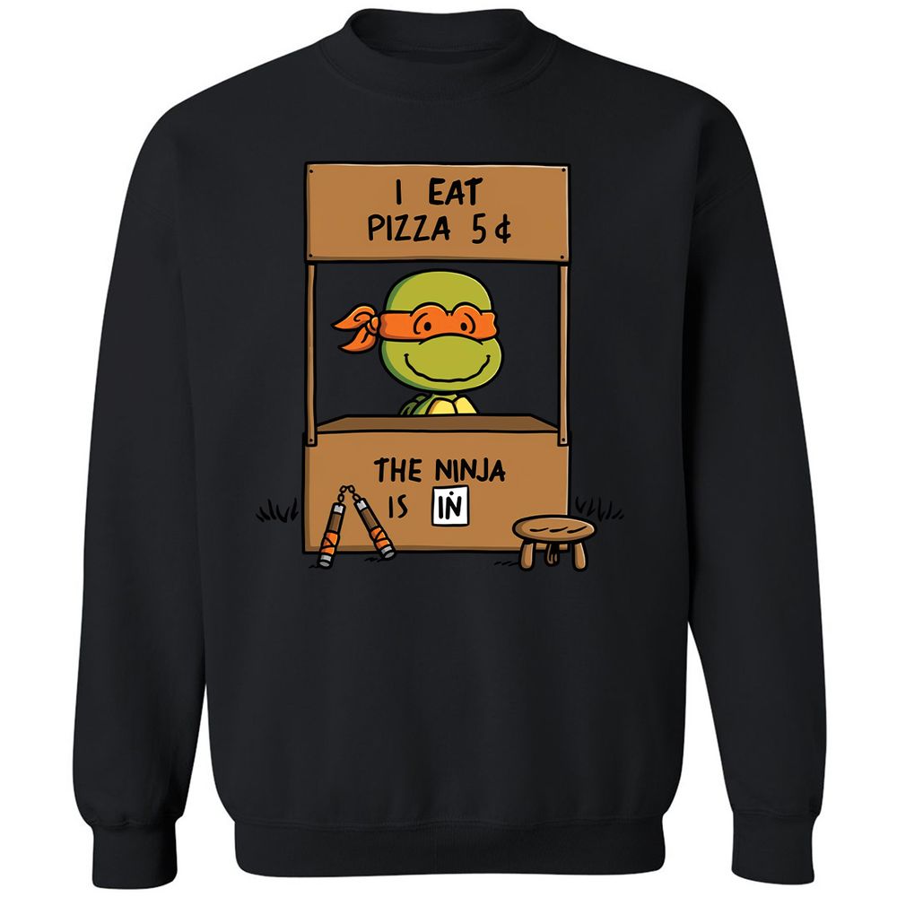 Classic Unisex Sweatshirt - FGHT18NR - Black - 1