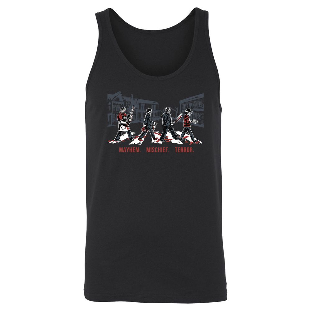 Unisex Jersey Tank - PMQZC27Z - Black - 1