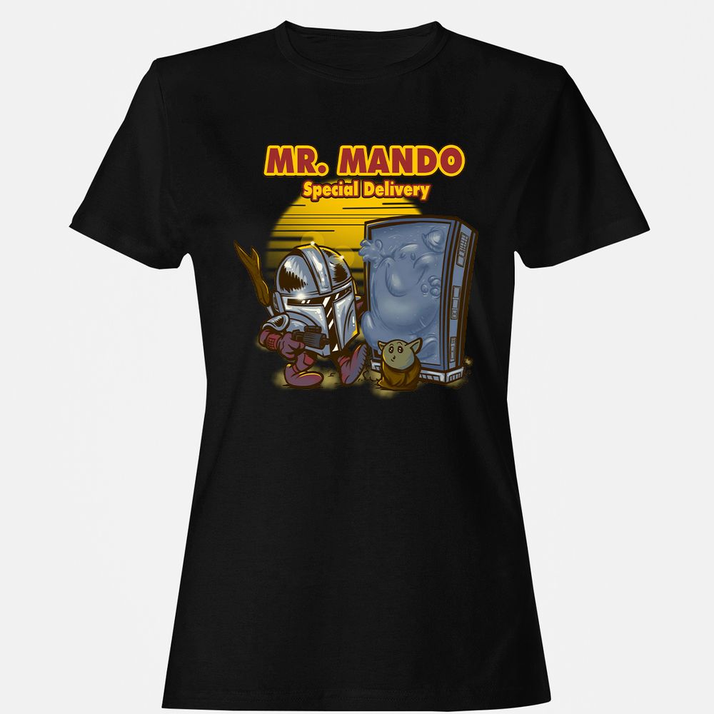 Women's T-Shirt - VWSM1TYJ - Black - 1