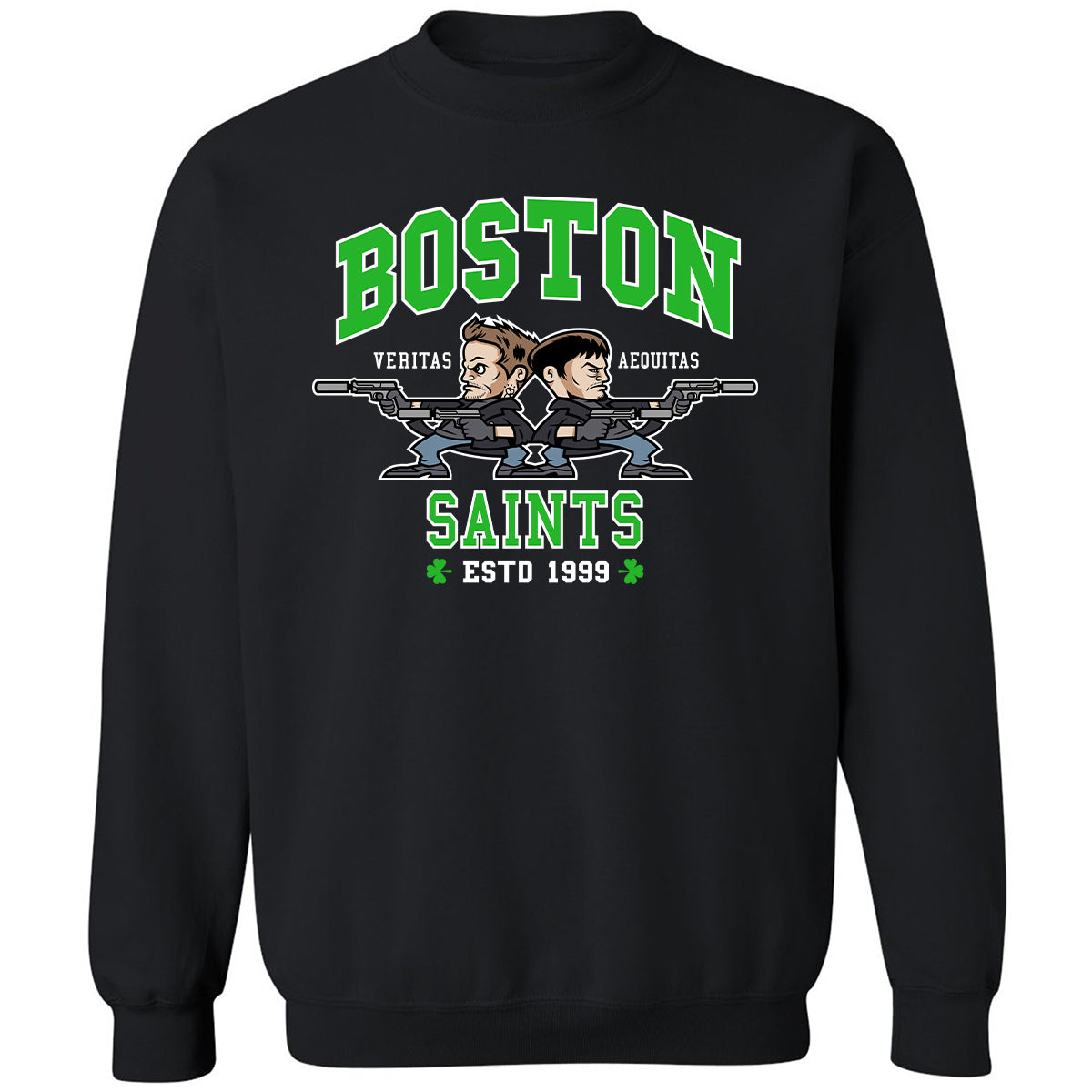 Classic Unisex Sweatshirt - DJ1PRYH6 - Black - 1