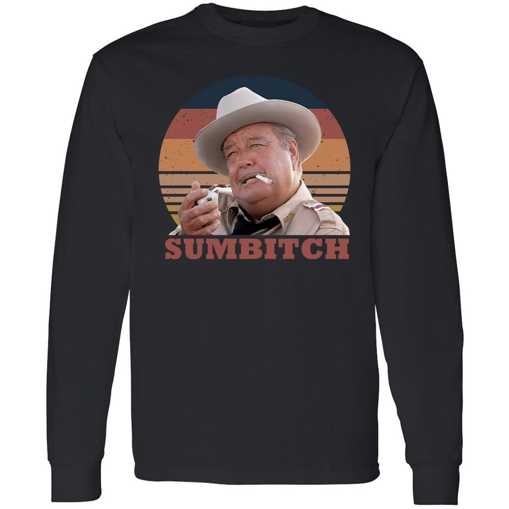 Long Sleeve T-Shirt - EBGUD7CL - Black - 1