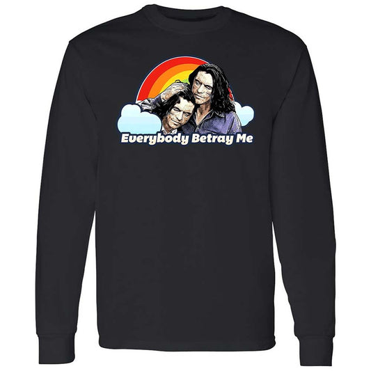 Long Sleeve T-Shirt - 3978HG8X - Black - 1