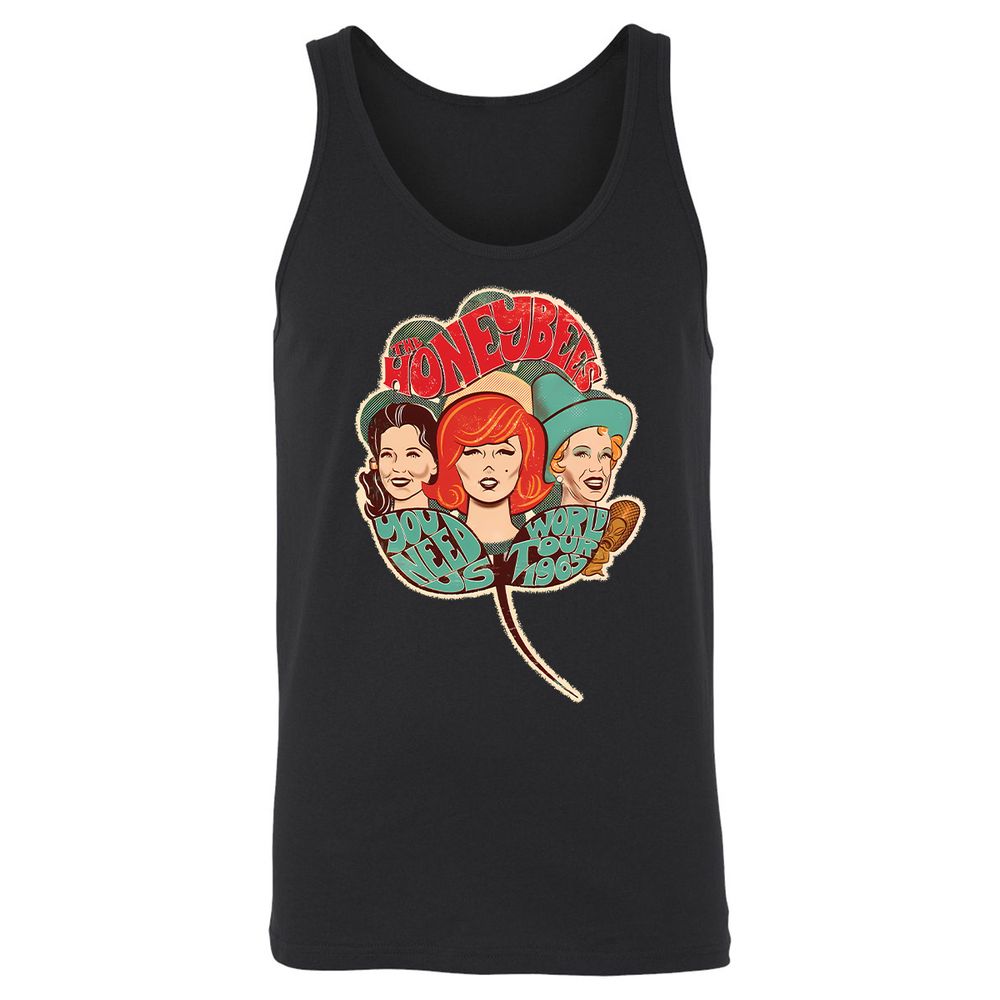 Unisex Jersey Tank - LBYYXZDW - Black - 1