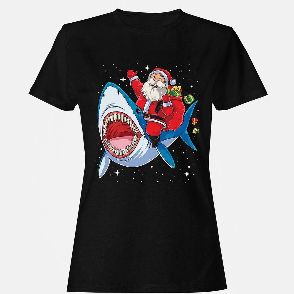 Women's T-Shirt - 51XD9KLE - Black - 1