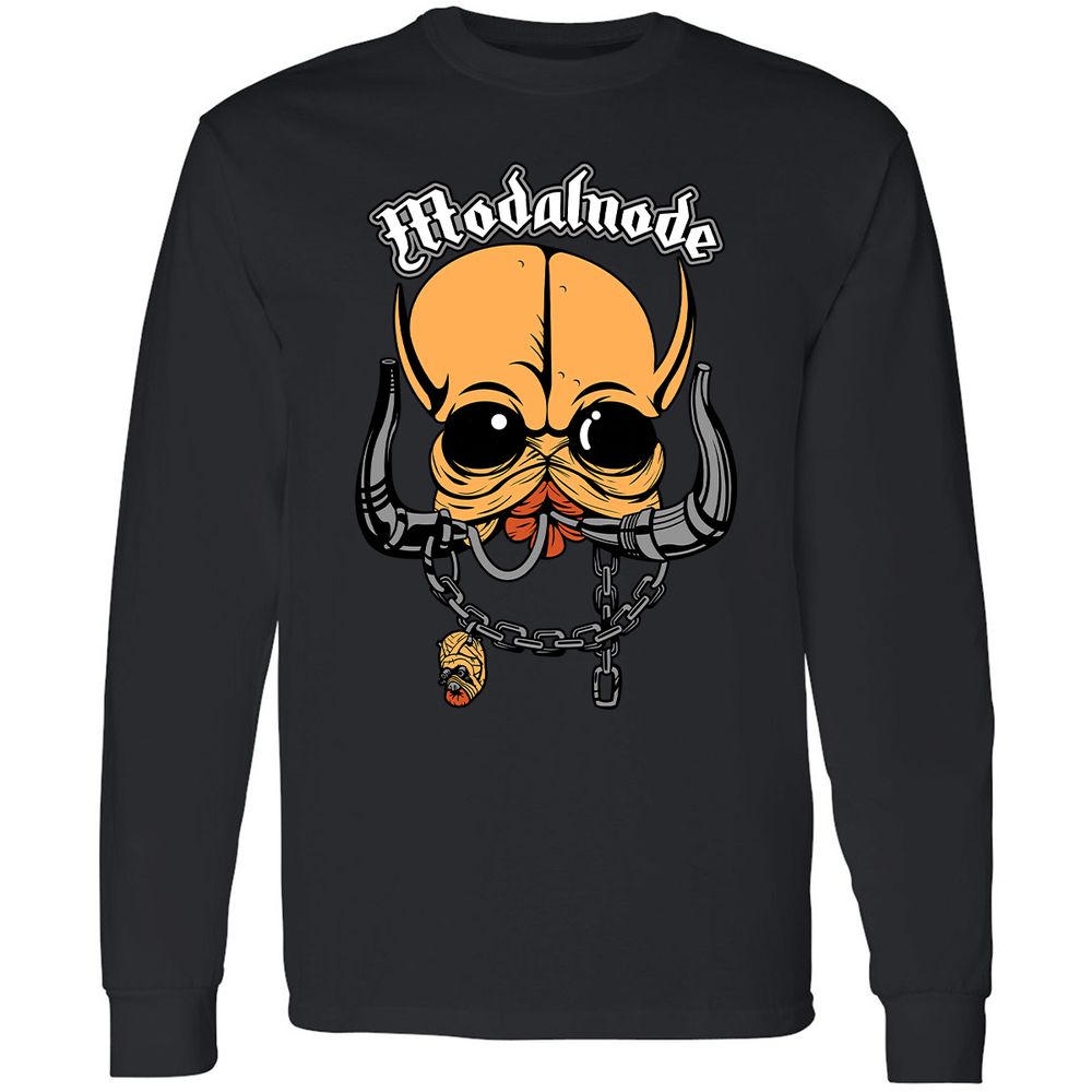 Long Sleeve T-Shirt - QEL6RL58 - Black - 1