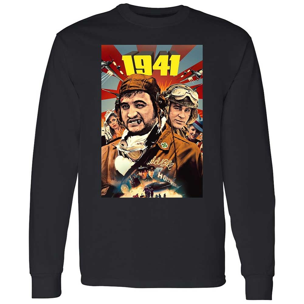 Long Sleeve T-Shirt - 43RG5DF9 - Black - 1