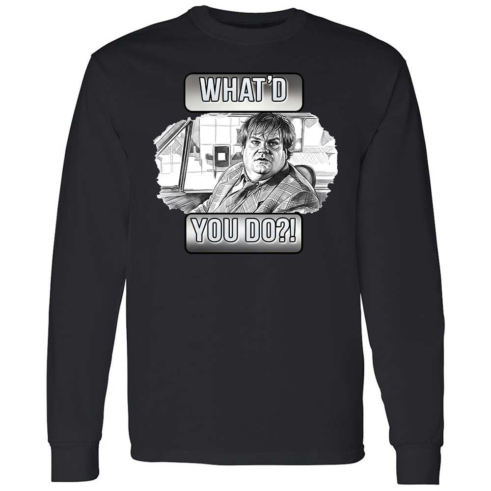 Long Sleeve T-Shirt - LAK42LZW - Black - 1