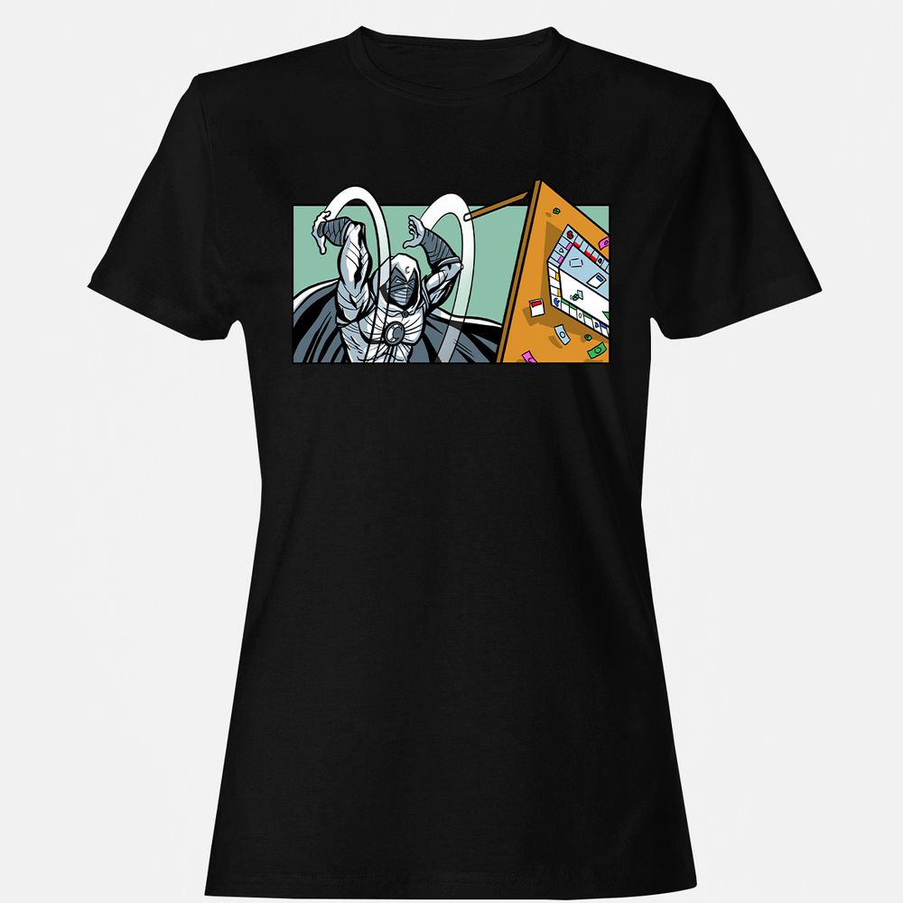 Women's T-Shirt - QJKFF7P1 - Black - 1