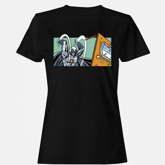 Women's T-Shirt - QJKFF7P1 - Black - 1